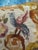 Camel Neoclassical Style Urn and Bird Petit Point Needlepoint Pillow For Sale - Image 8 of 11