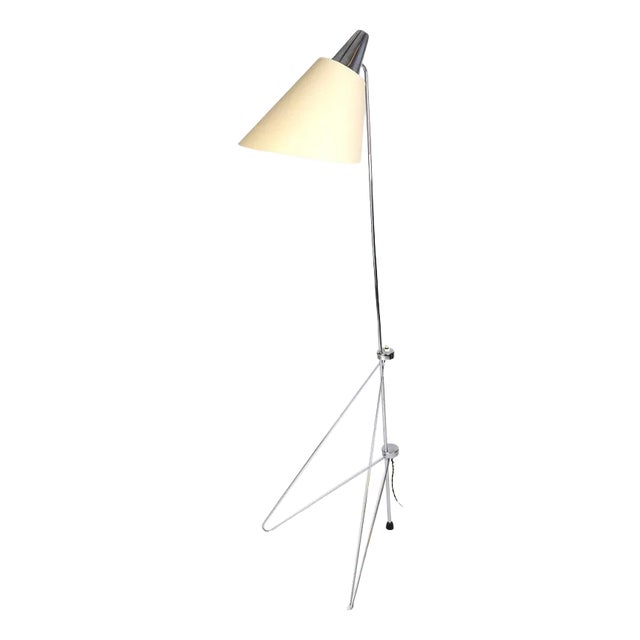 Floor Lamp by Josef Hurka for Napako, 1950s For Sale
