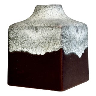 Vintage Brutalist Fat Lava Ceramic Vase from ES Keramik, Germany, 1960s For Sale