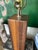 Folk Art 1960s Walnut Folk Art Lamp For Sale - Image 3 of 7
