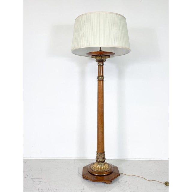 Floor Lamp by Alban Chambon, 1900s This piece is attributed to the mentioned designer/maker. It has no attribution mark...