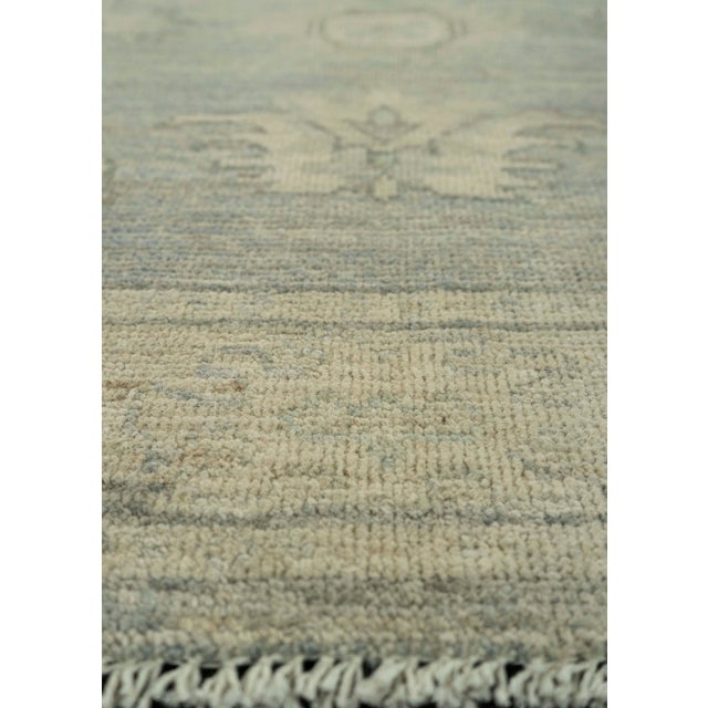 Turkish Oushak Square Rug 3' x 3'2" #21354 For Sale - Image 3 of 8