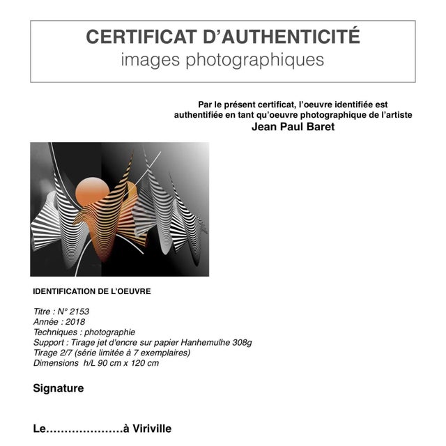 Jean-Paul Baret, 2153, 2018, Inkjet Print For Sale - Image 4 of 5