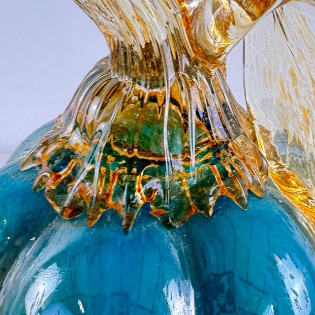 Murano Glass Pumpkin attributed to Carlo Scarpa for M.V.M. Cappellin, 1920s For Sale - Image 12 of 18