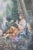 European Artist, Shepherd, Oil on Canvas For Sale - Image 6 of 7