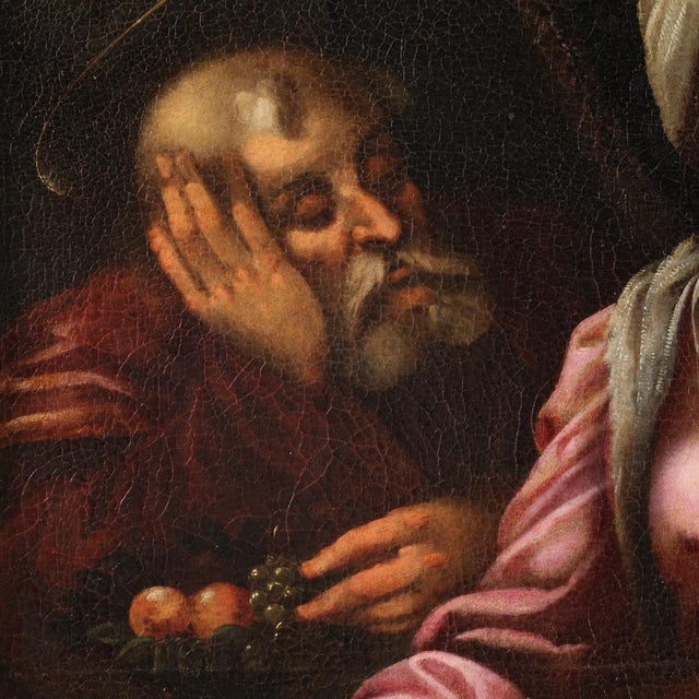 Tuscan School Artist, Holy Family, 1570, Oil on Canvas, Framed For Sale - Image 13 of 16