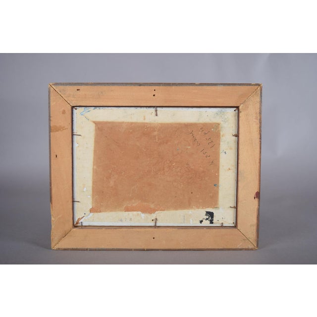 Cuca, Impressionist Night Street Scene, Oil Painting, Framed For Sale - Image 9 of 10