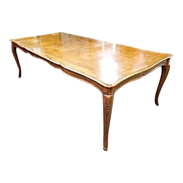 Vintage Baker French Provincial Extension Dining Table Chairish