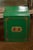 Victorian Large Scale Green Tin Bin, English Circa 1880 For Sale - Image 3 of 7