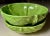 This fabulous set of 2 handmade studio pottery Green cabbage/lettuce leaf bowls were made by Barbara Eigen (later Eigen...