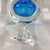 1970s Steven Correia Turquoise Blue Art Glass Perfume Bottle # 26899 For Sale - Image 5 of 10