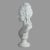Late 19th Century French Louis XV Sevres Parian Ware Sculpture Bust of Marie Antoinett Signed L. Badessi C1880 For Sale - Image 9 of 10