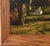 Mid-Century Modern Mid Century Autumn Landscape Oil Painting in Original Wood Frame - Pennsylvania - Signed For Sale - Image 3 of 7