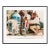 'Star Wars' 1977 Original Vintage Lobby Card Framed in Black For Sale