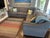 Contemporary Restoration Hardware Cloud Slope Arm Modular Sectional in Gray Linen For Sale - Image 3 of 11