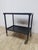 Antique, lacquered, black bar. The bar is in original, good condition. The piece of furniture will decorate any interior....