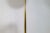 White Mid-Century Brass Floor Lamp with Round Cotton Shade from Asea, Sweden, 1960s For Sale - Image 8 of 16