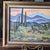 American VTG Desert Framed Landscape Painting Signed Original Saguero Cacti 10 X 14 Horse For Sale - Image 3 of 16