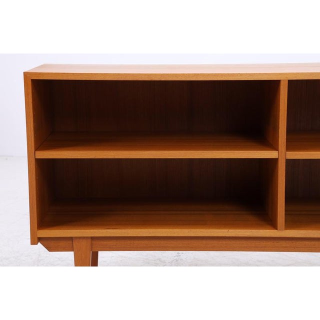 Black Vintage Scandinavian Teak Regal Sideboard, 1960s For Sale - Image 8 of 14