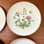 Late 20th Century Hand-Painted European Floral Small Plates- Set of 4 For Sale - Image 4 of 7