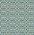 Schumacher X Veere Grenney Pavillion Fabric in Peacock Blue For Sale