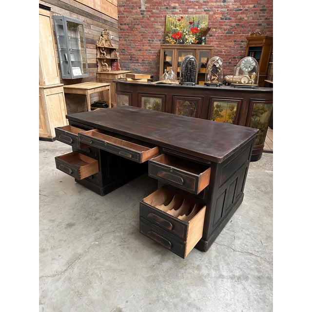 Large Notary Desk For Sale - Image 9 of 14