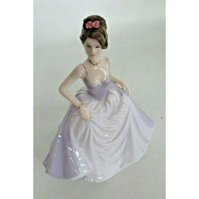 Coalport Good Luck English Bone China Porcelain Small Figurine For Sale - Image 9 of 11
