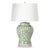 Chinoiserie Regina Andrew Briar Chinoiserie Floral Ceramic Table Lamp, Green For Sale - Image 3 of 3