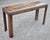 Wood 1950s Vintage Lane Hollywood Regency BurlWood Console Table For Sale - Image 7 of 11