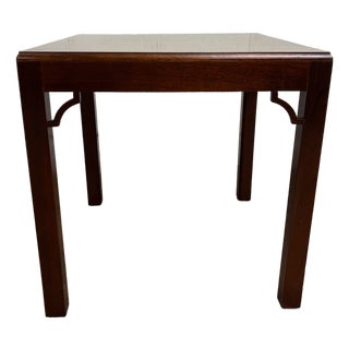 Vintage Qing or Ming Dynasty Style Chinoiserie Style Square Coffee Table For Sale