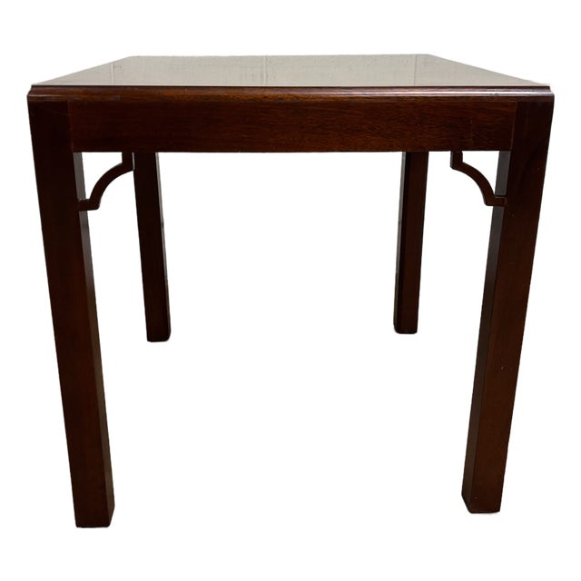 Vintage Qing or Ming Dynasty Style Chinoiserie Style Square Coffee Table For Sale