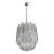 Quadriedri Murano Chandelier – 47 Trasparent Prisms For Sale
