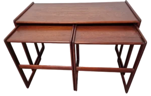 Nesting Tables by Arne Hovmand Olsen for Mogens Kold, 1960s, Set of 3
