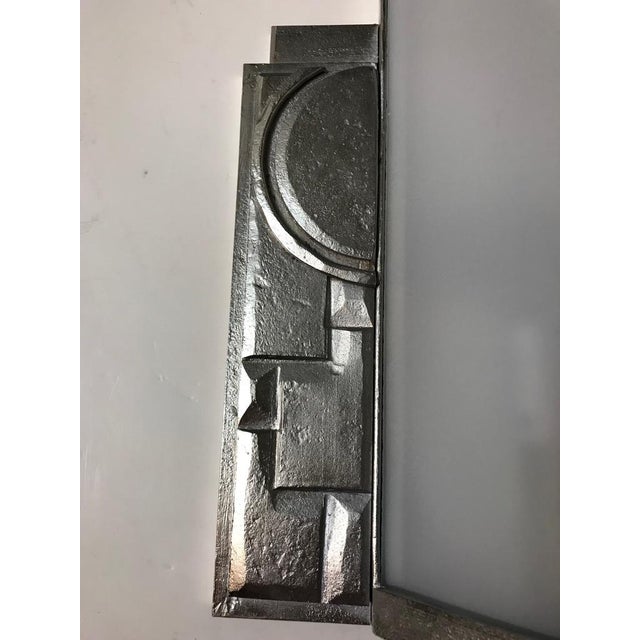 Geometric French Art Deco Wall Sconces - a Pair For Sale - Image 4 of 11