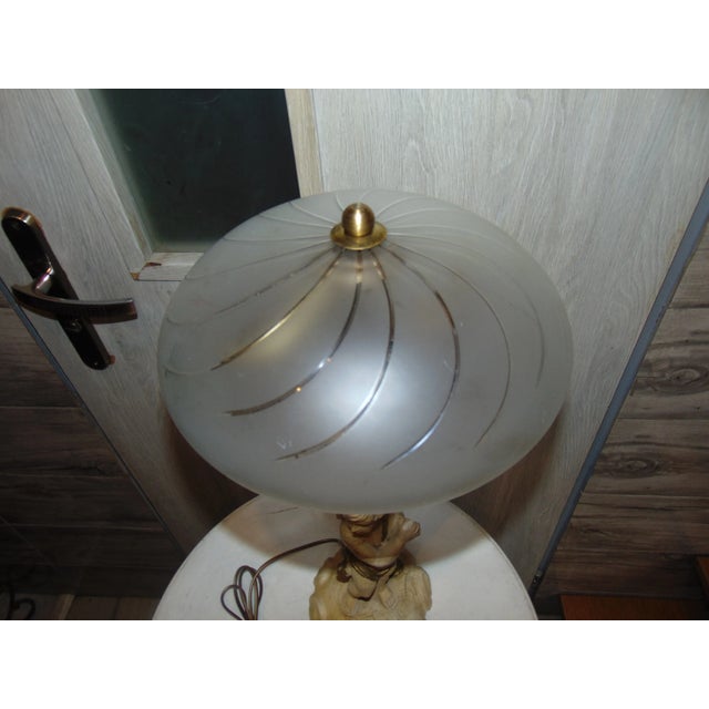 1960s Mid-Century Cupid Desk Lamp For Sale - Image 5 of 9