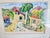 Signed by Guillermo Acevedo, C1948 Framed With Matting,. Pristine Early Peruvian Painting For Sale - Image 4 of 8
