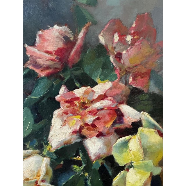 Still Life Composition, 1900s, Oil Painting on Canvas, Framed For Sale - Image 8 of 13