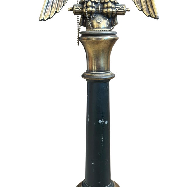 Mid 1900s Eagle Table Lamp For Sale In Greensboro - Image 6 of 8