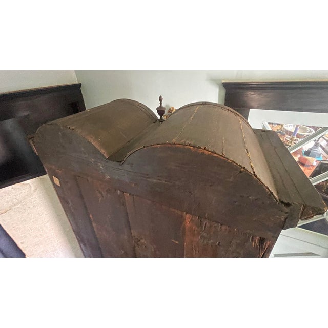 Brown 18th Century English Walnut Bureau Bookcase/ Secretary, Ca 1720 For Sale - Image 8 of 12