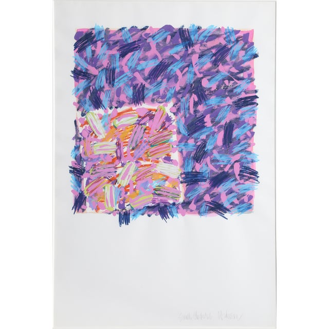 Chris Anderson Small Clocks #68, Abstract Painting by Chris Anderson 2006 For Sale - Image 4 of 4