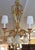 French 1950s Louis XV French Style Gilt Bronze 6 Light Chandelier For Sale - Image 3 of 15