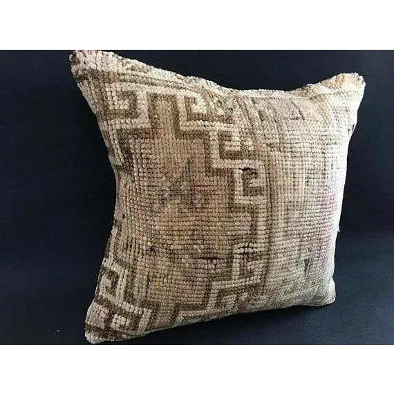 Made from old rugs. Made from organic wool. The rugs we use for our pillows are well washed and ready for your use....