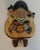 Folk Art Vintage 1988 Cleo Teissedre Navajo Storyteller Southwestern Folk Art 12 Kids Dog Large 6" For Sale - Image 3 of 14