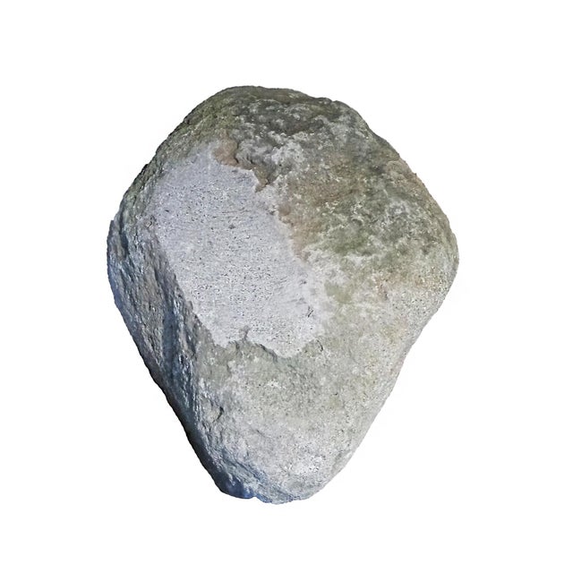 Hand-Carved Stone Basin, Indonesia, Contemporary For Sale - Image 4 of 17