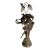Large Vintage Sculpture of Zephyr and Psyche Table Lamp For Sale