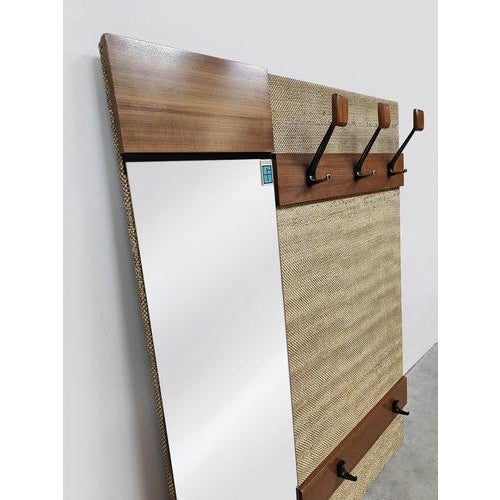 Wood Vintage Wall Coat Rack, 1960s For Sale - Image 7 of 7