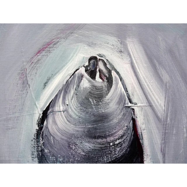 Human touch ix. 2021. Canvas, acrylic, 45x45 cm irina spakova, riga based artist from latvia (1987). She holds ba & ma...