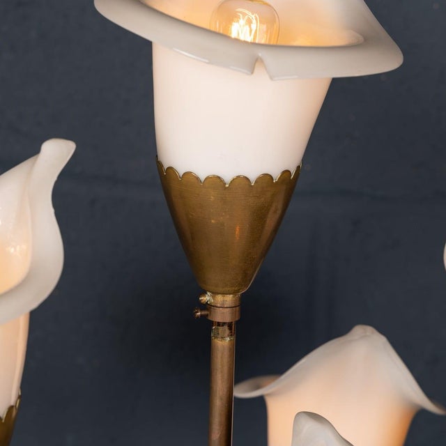 Vintage Italian Calla Floor Lamp by Angelo Lelli for Arredoluce, 1960 For Sale - Image 14 of 18