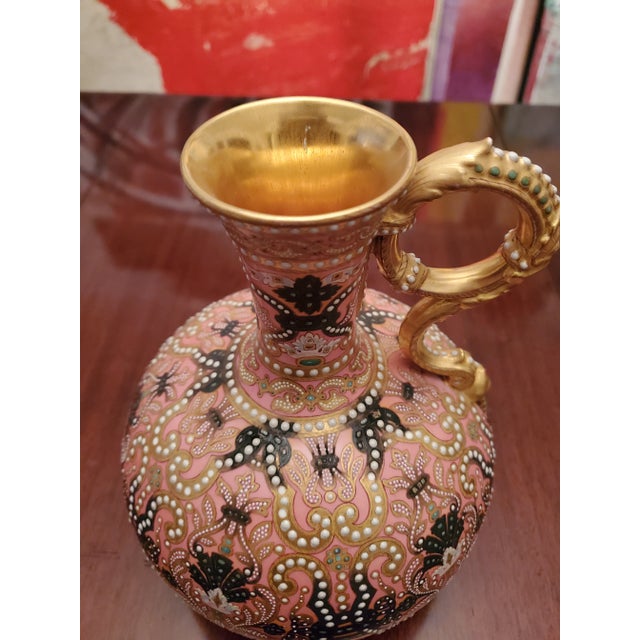 An absolute museum quality antique piece ( much like an article of antique porcelain you will see in a showcase all by...