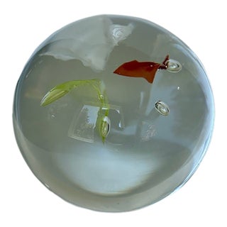 Post-Modern Art Glass Paperweight / Sculpture by Svoboda Karlov For Sale